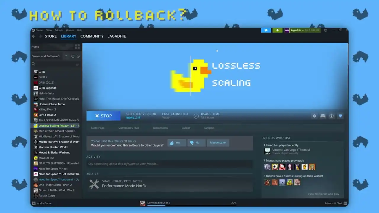 Lossless Scaling screenshot 3