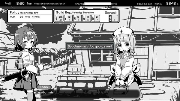 Living With Sister: Monochrome Fantasy screenshot 2