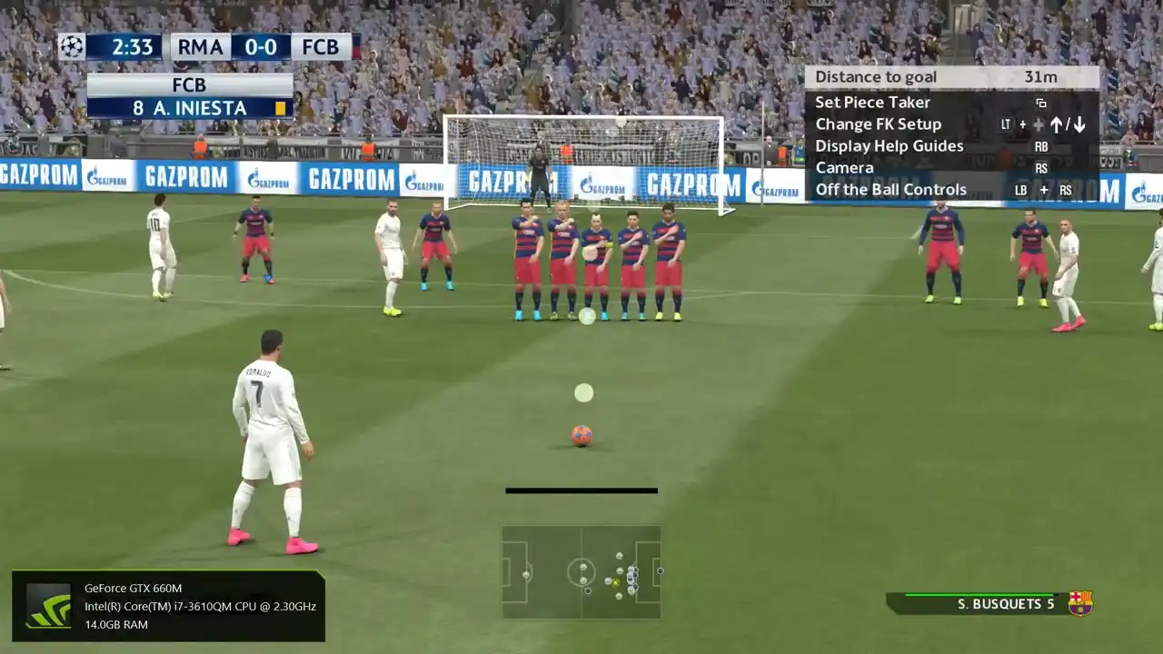PES 2016 screenshot 7